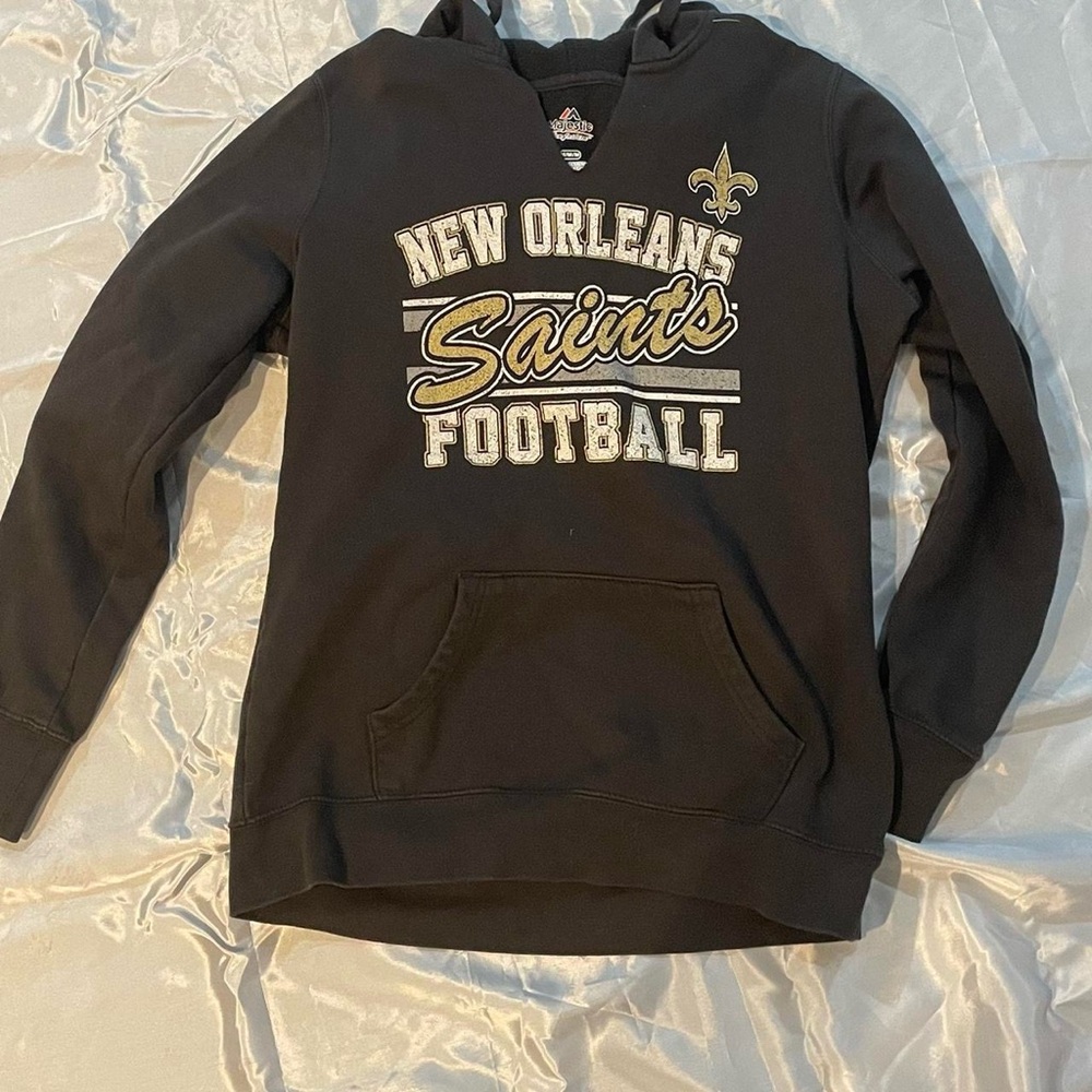 New Orleans Saints Black Hoodie Sweater Brand New